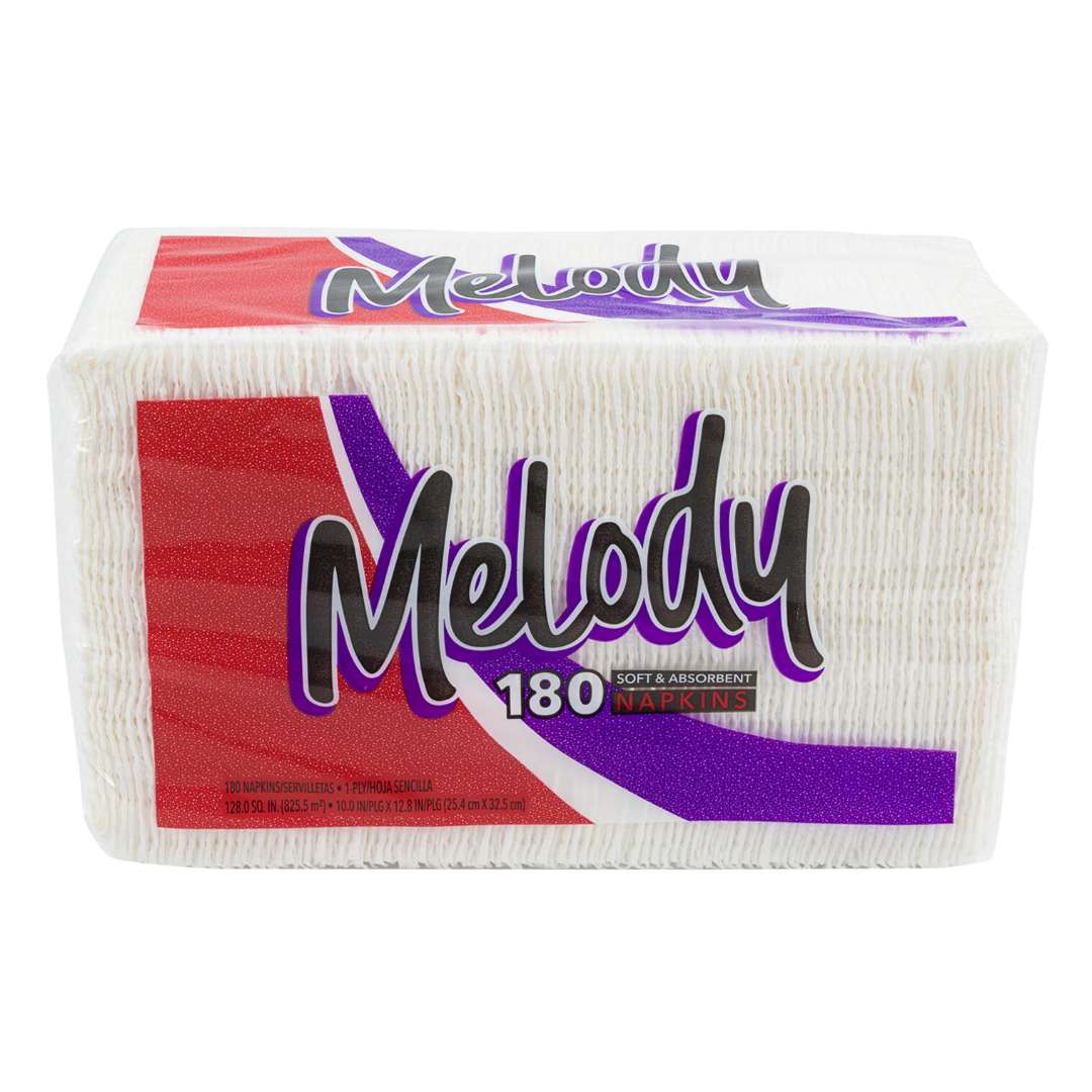 2381505 Melody Napkins, 180ct case of 18