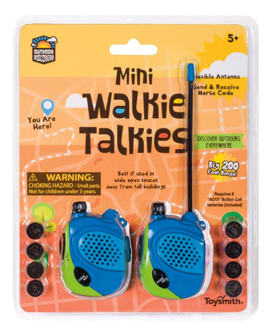 2377635 Mini Walkie Talkies - 2 Pack case of 6