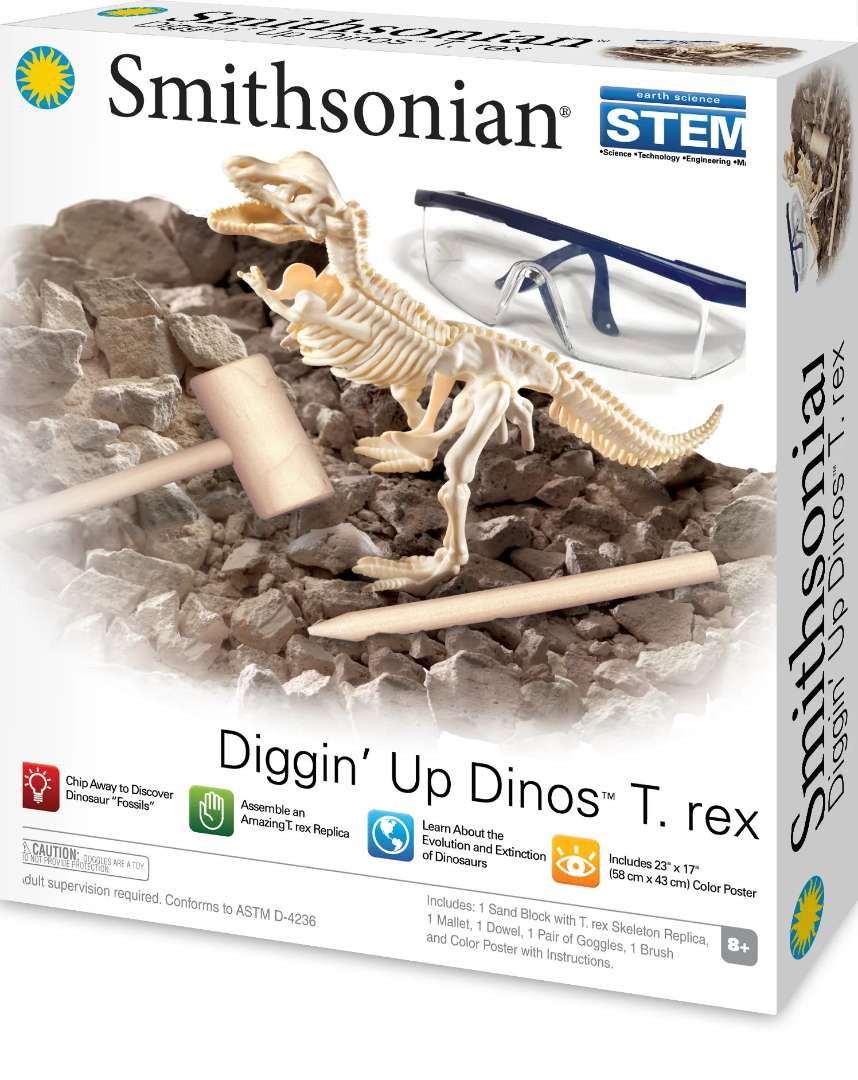 2377699 Smithsonian Diggin' Up Dinos T-Rex Kits case of 4