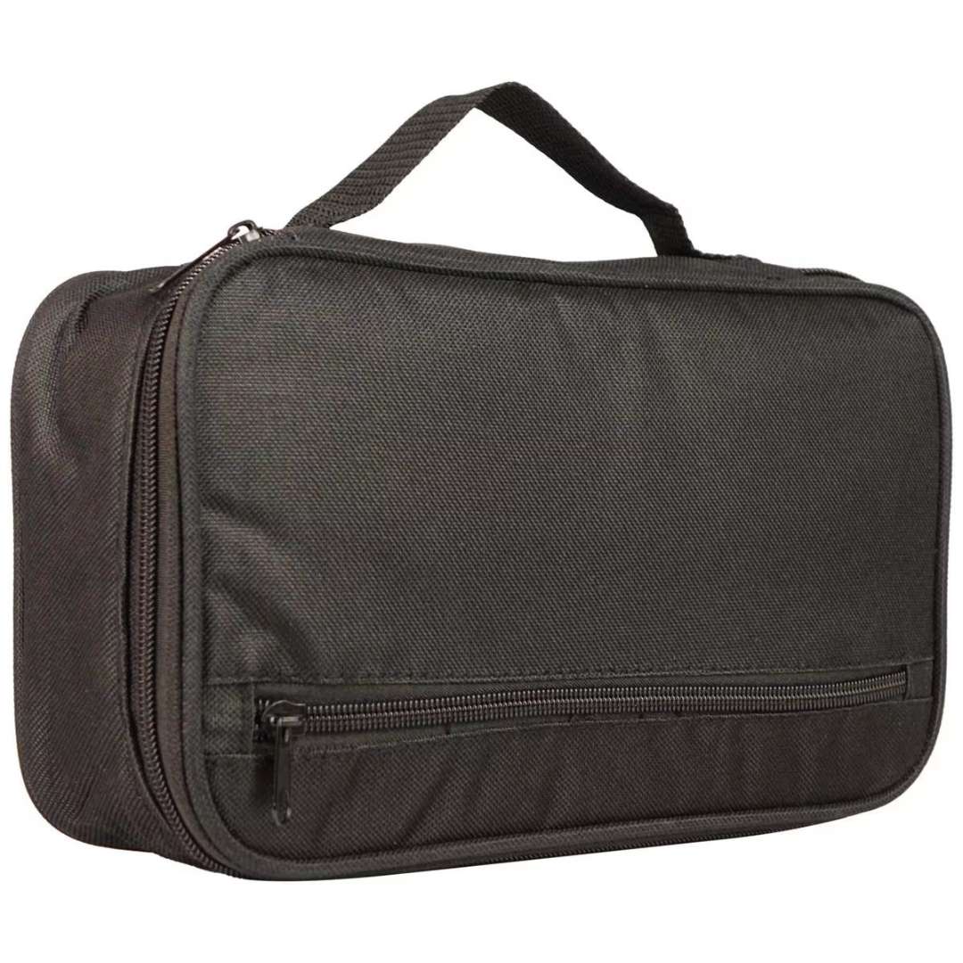 2379442 Toiletry Bags, Black case of 60