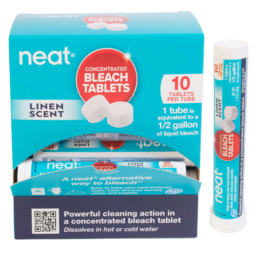 2381236 Bleach Tablets, Linen case of 72