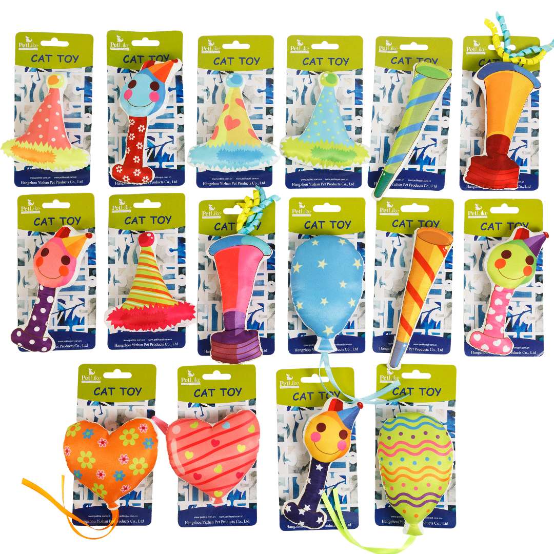 2383493 Cat Toys - Assorted Birthday Styles case of 48