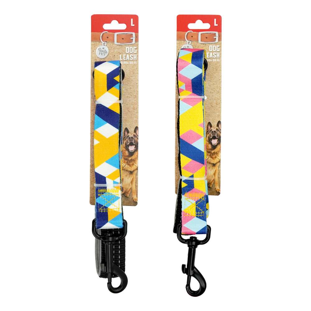 2384743 Printed Dog Leashes - Large case of 96