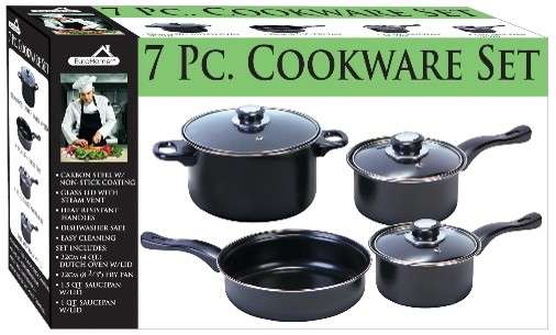 2385153 Non-Stick Cookware Sets - 7PC case of 6