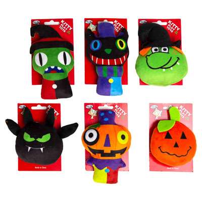 2385601 Halloween Cat Toys - 6 Assorted Styles case of 48