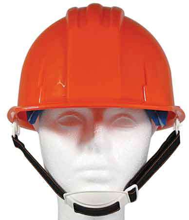 2385945 Hard Hat with Adjustable Chin Strap - Orange case of 20