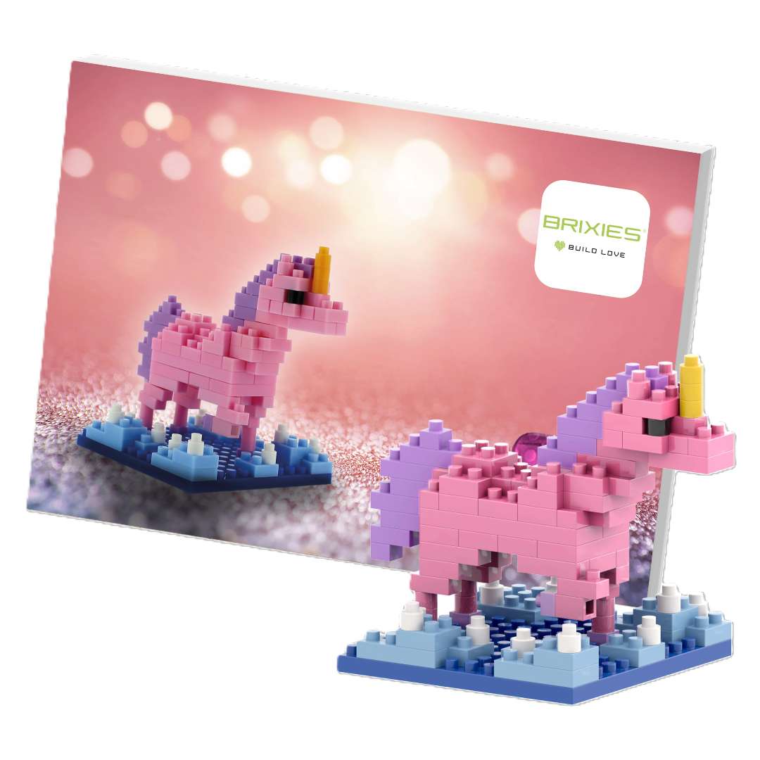2386544 Building Bricks Unicorn Postcard Sets case of 6
