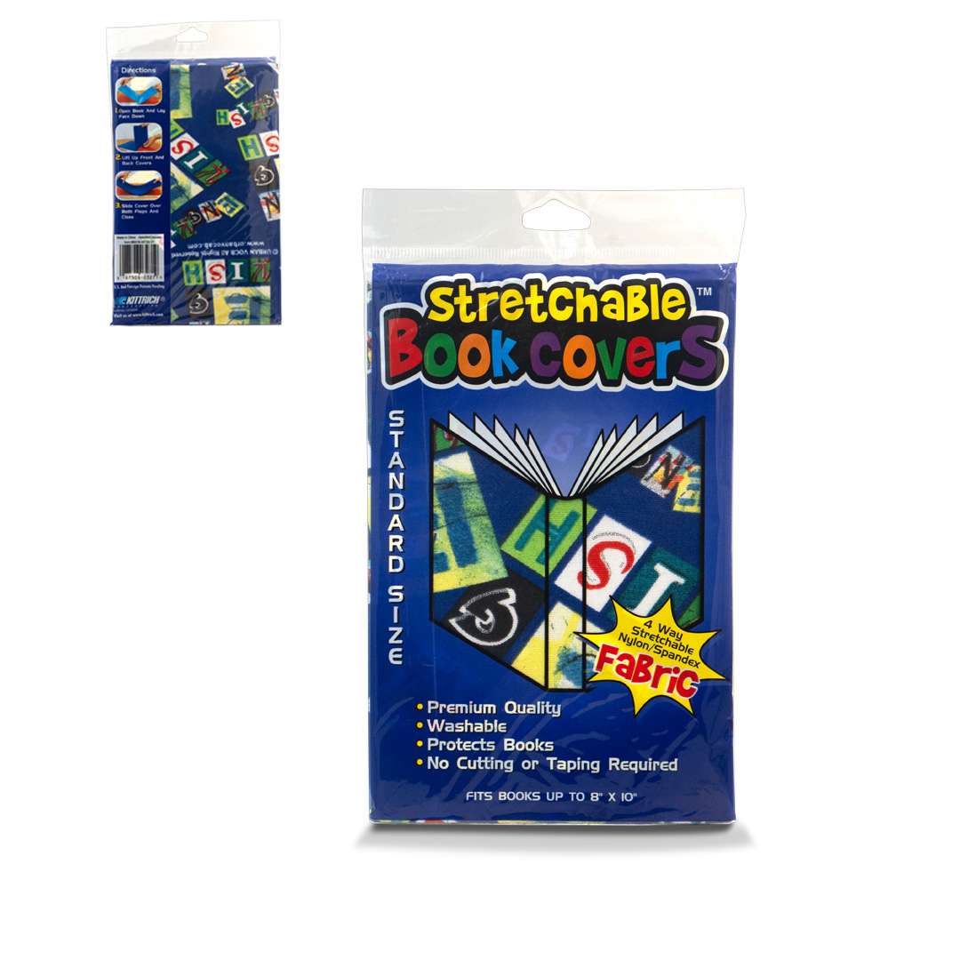 2386758 Stretchable Book Covers - English Classes case of 24
