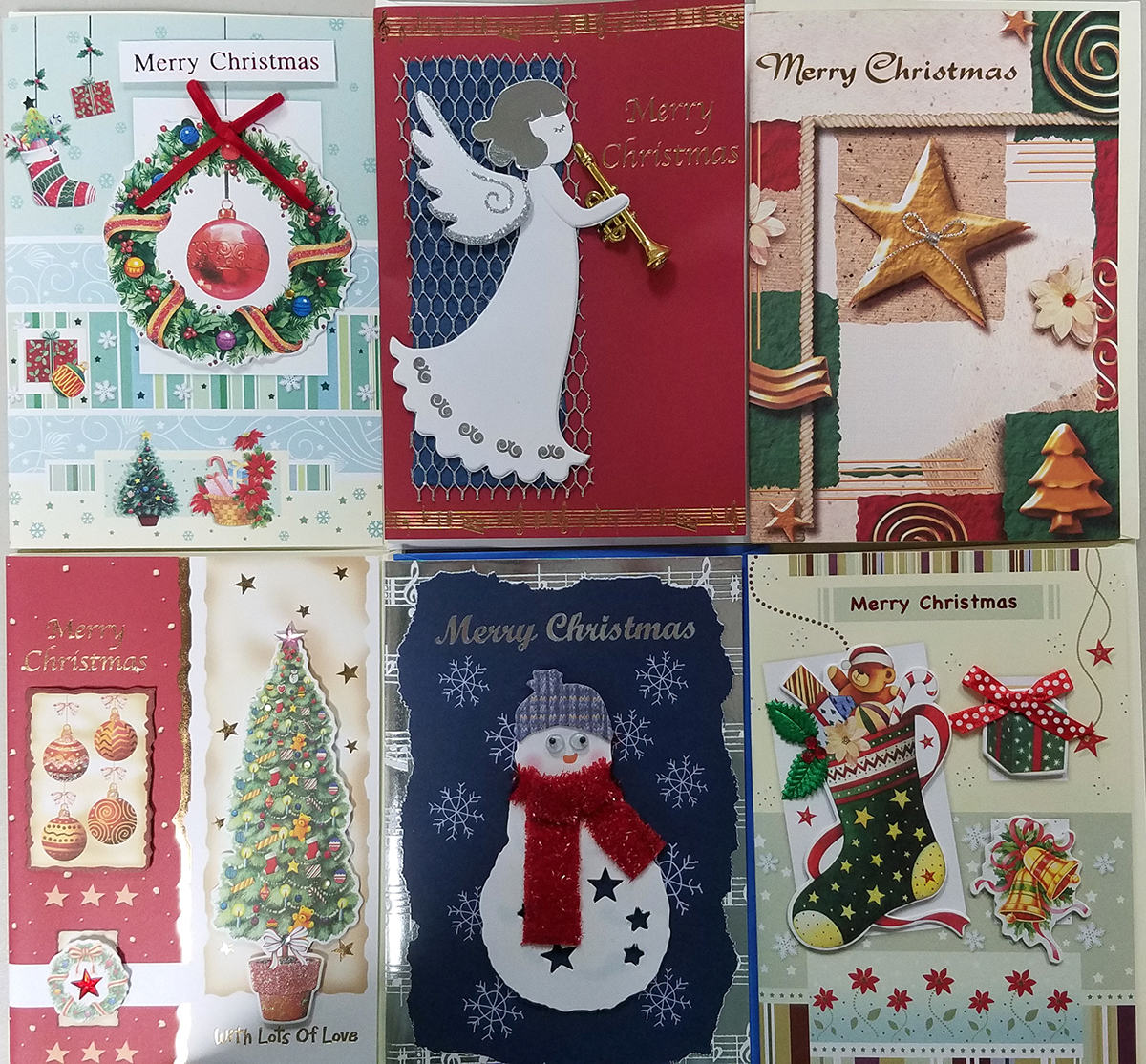 2342076 Christmas Cards - Assorted, 5x7 case of 144
