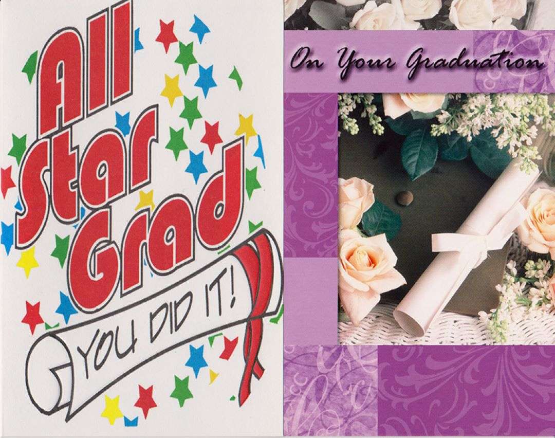 2342617 Graduation Cards - Assorted, 5x7.75 case of 120