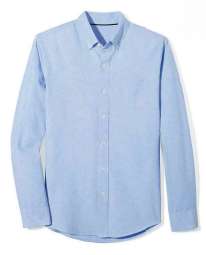 2377357 Boys' LS Oxford Shirts - Blue, XXS case of 24