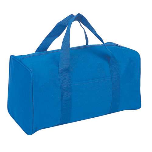2379427 Square Duffel Bags, Royal, 15 case of 48