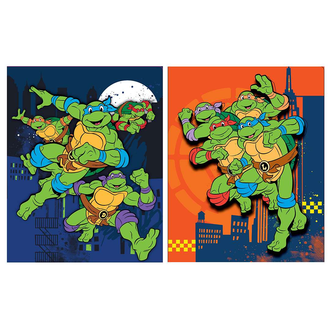 2376921 TMNT Portfolios - Assorted case of 24