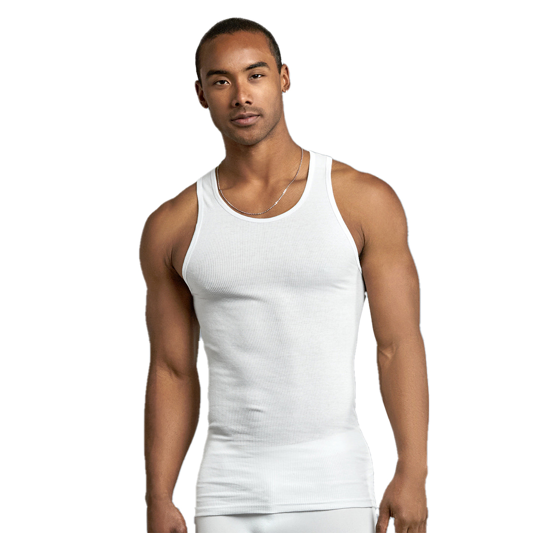 2369595 Men's A-Shirts - Large, White, 3 Pack case of 144