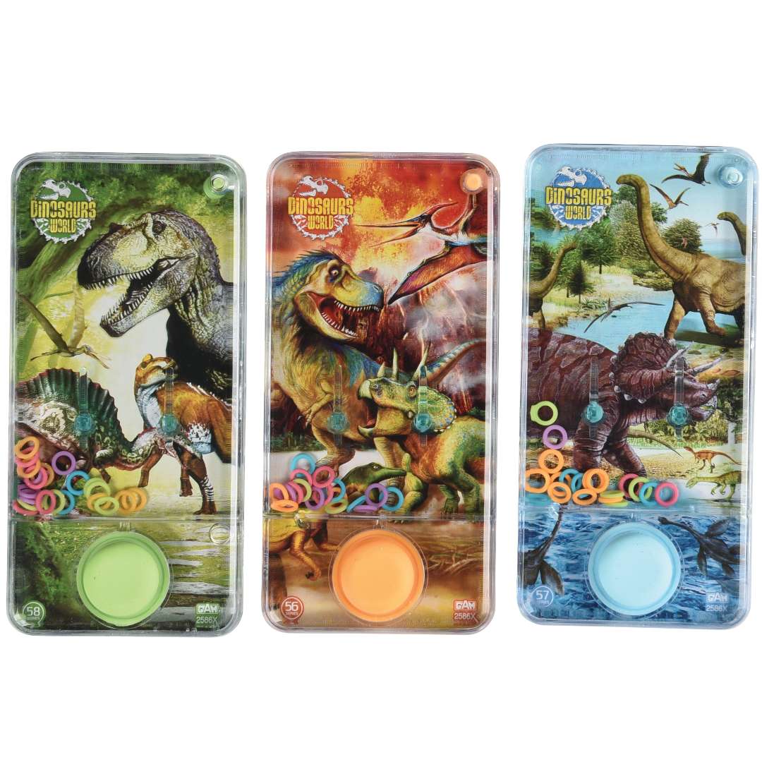 2385010 Dino Water Games - 3 Assorted - Case of 24