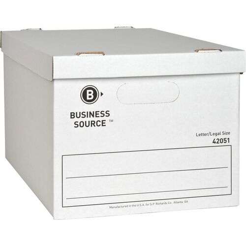 2382814 Economy Storage Boxes with Lids - 12 x 15 x 10 case of 1