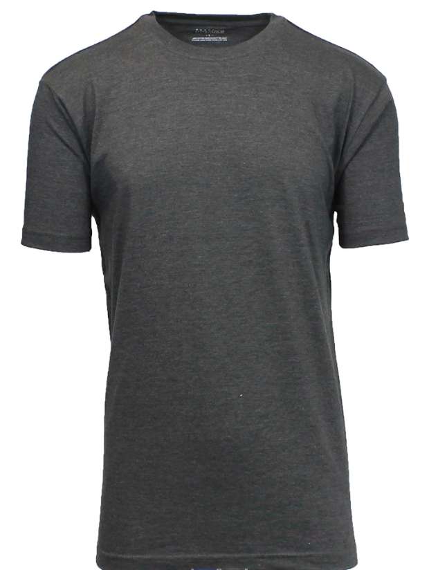2378538 Men's Crew Neck Tees - Charcoal, XL case of 24