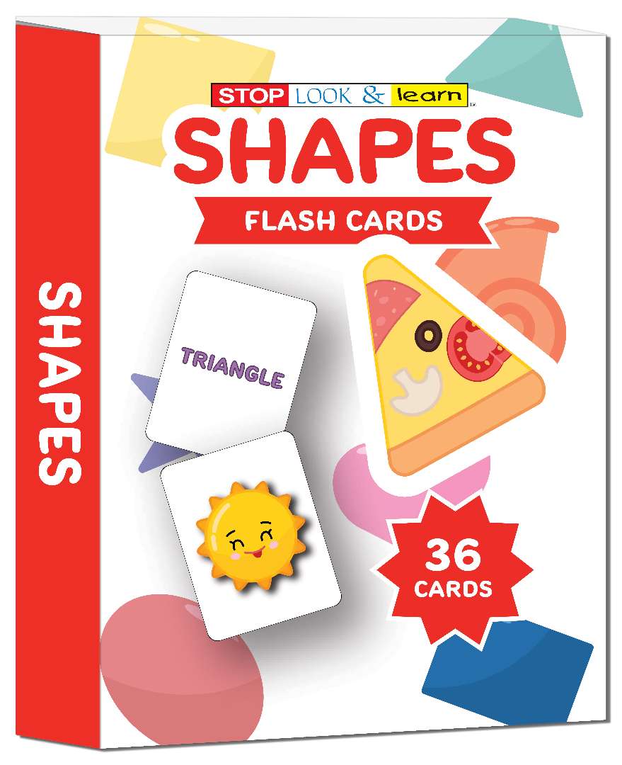 2380070 Flash Card Sets, Shapes case of 100