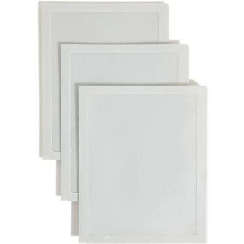 2385868 View 2-Poly Pocket Folders - Oyster case of 10