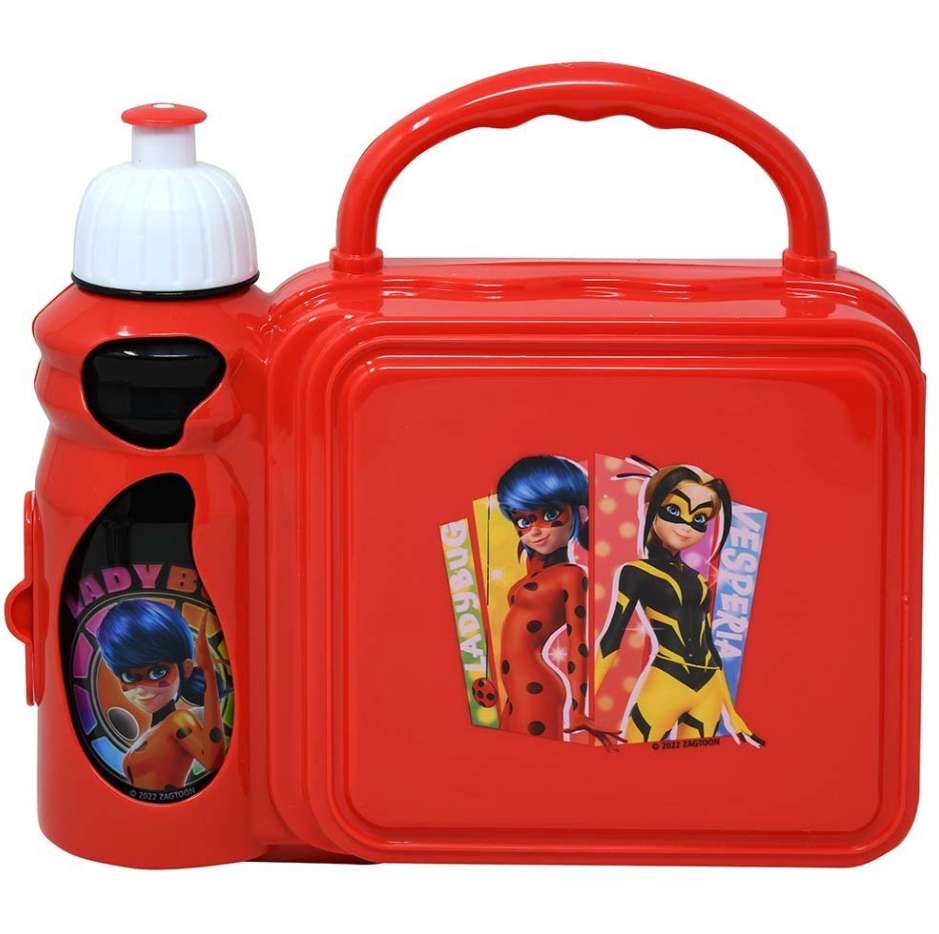2384545 Miraculous Ladybug Combo Lunch Box case of 12