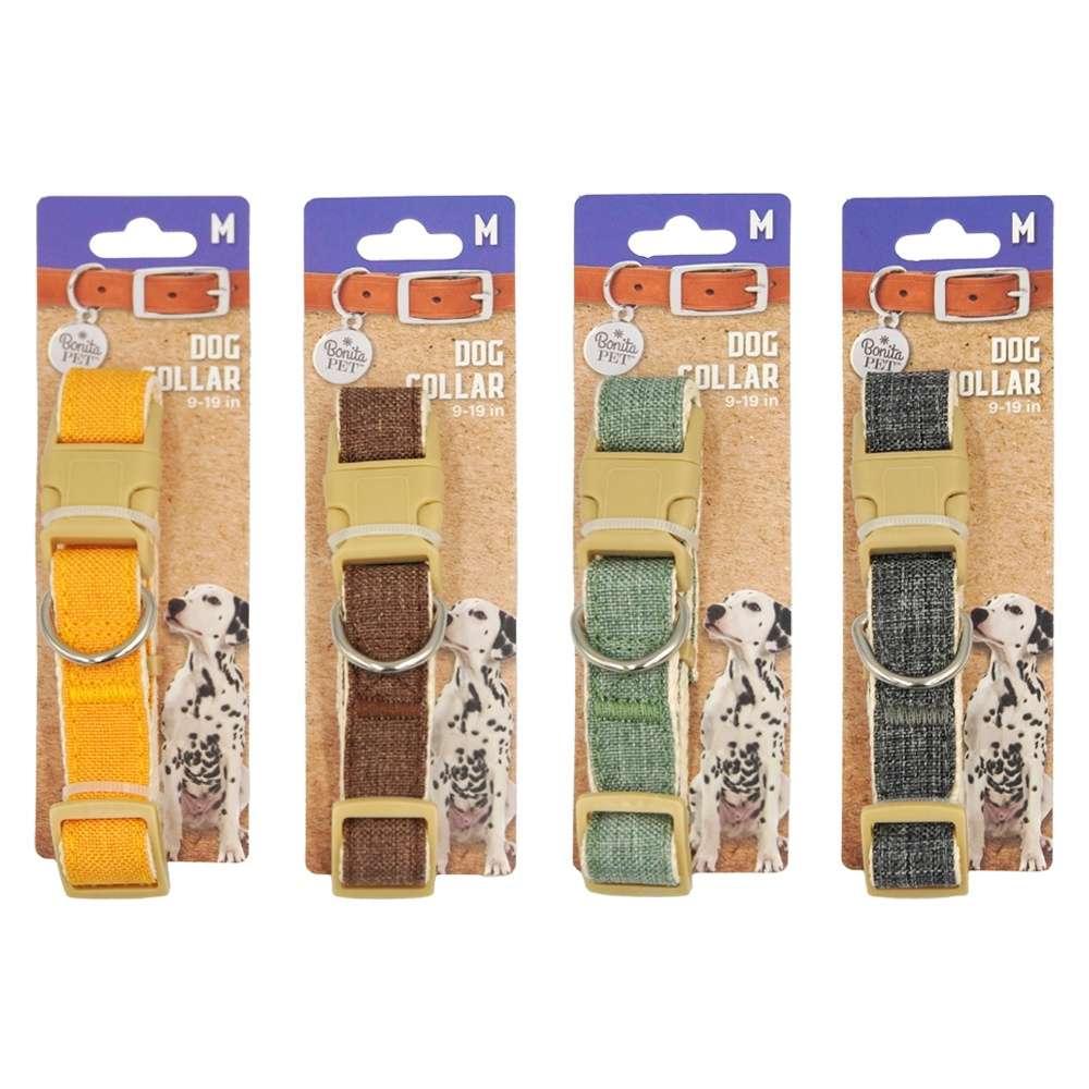 2384704 Dog Collars - Medium, Assorted Colors case of 96