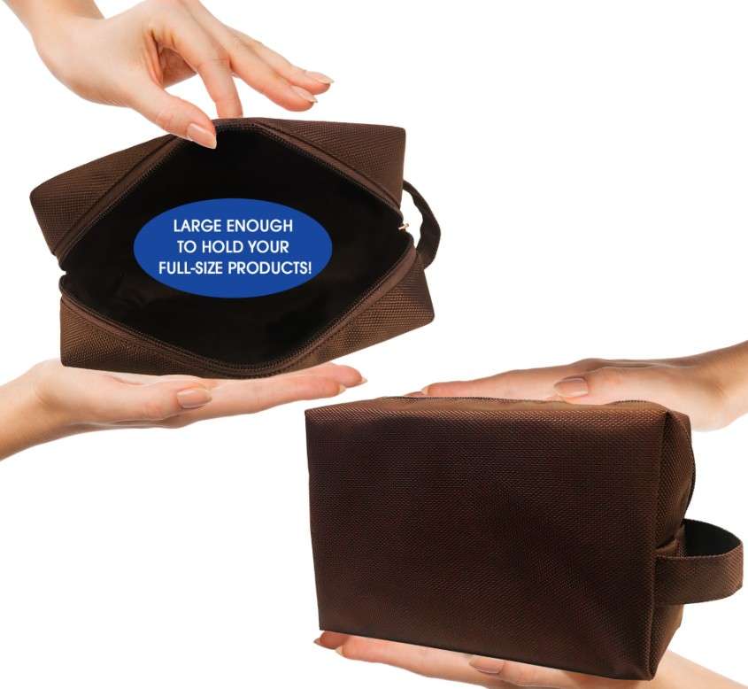 2385926 Brown Toiletry Bag case of 120