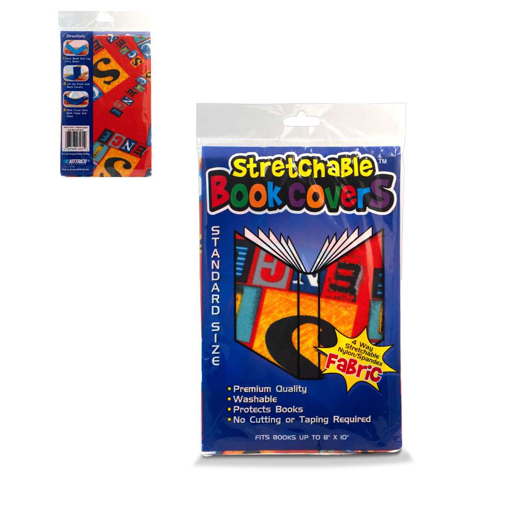 2386753 Stretchable Book Covers - Standard Size, Science Class case of 24