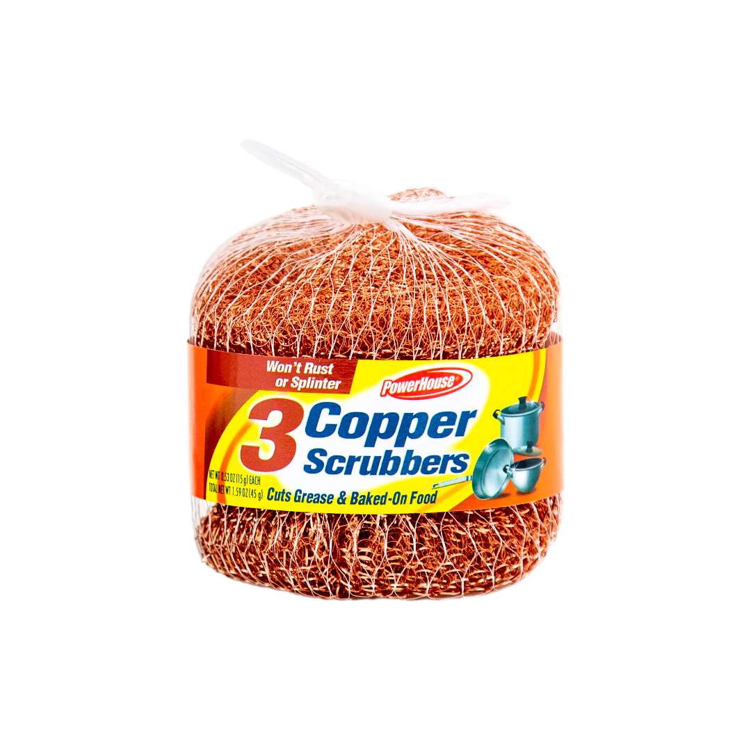 2381174 Copper Scrubbers, 3pk case of 24