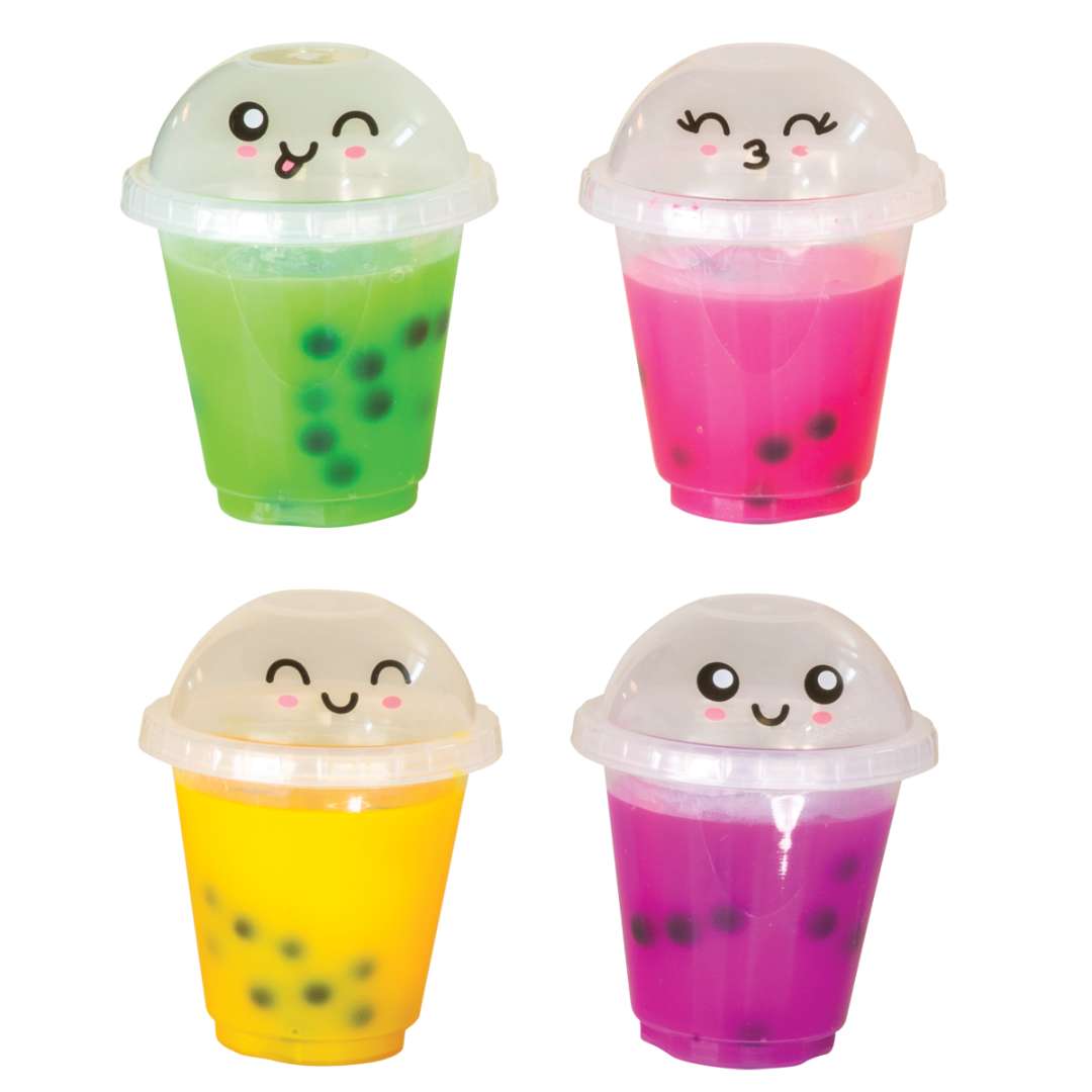 2380834 Boba Tea Anime Slime, Assorted case of 144
