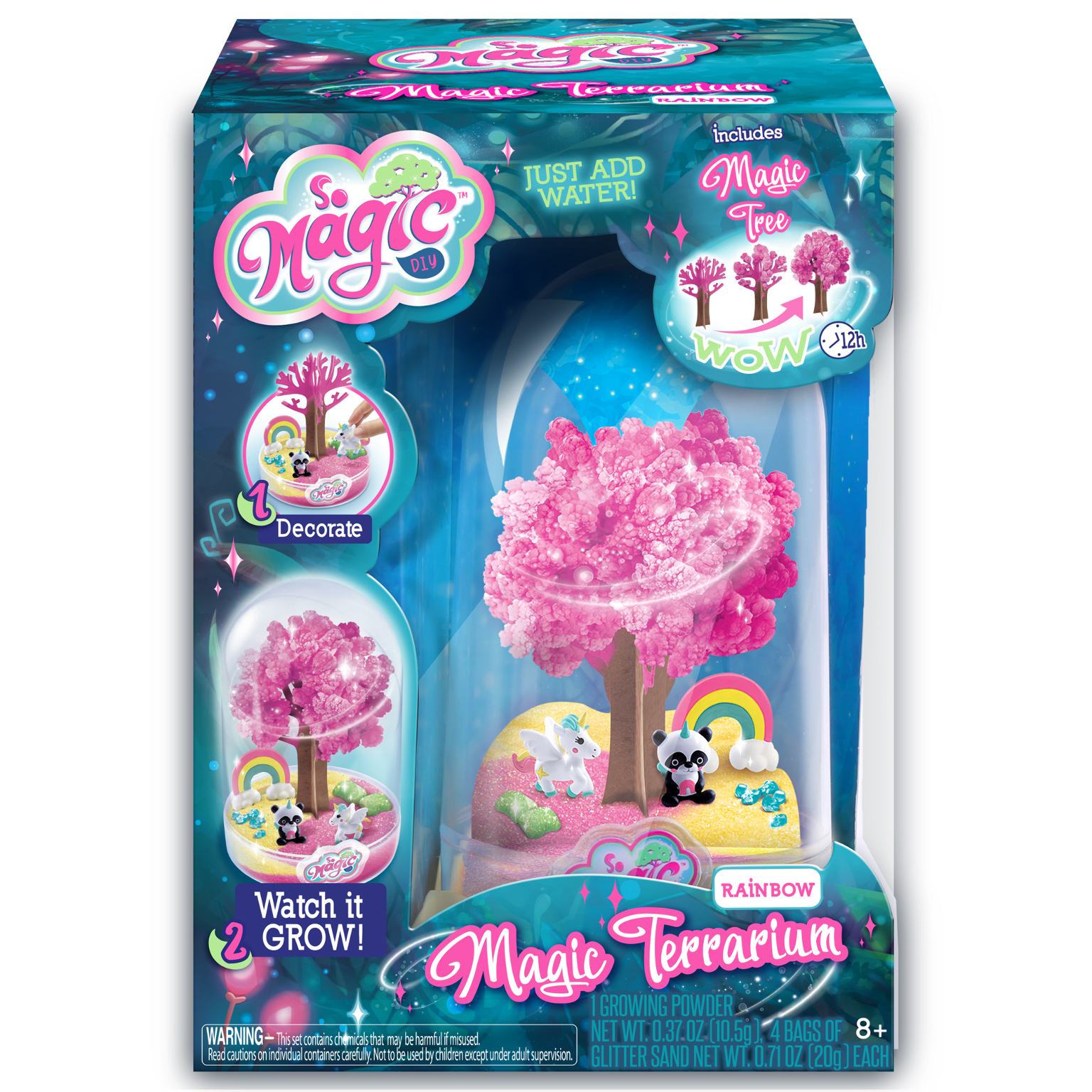 2361697 Magic Terrarium Sets - Unicorn, 6 Count case of 6