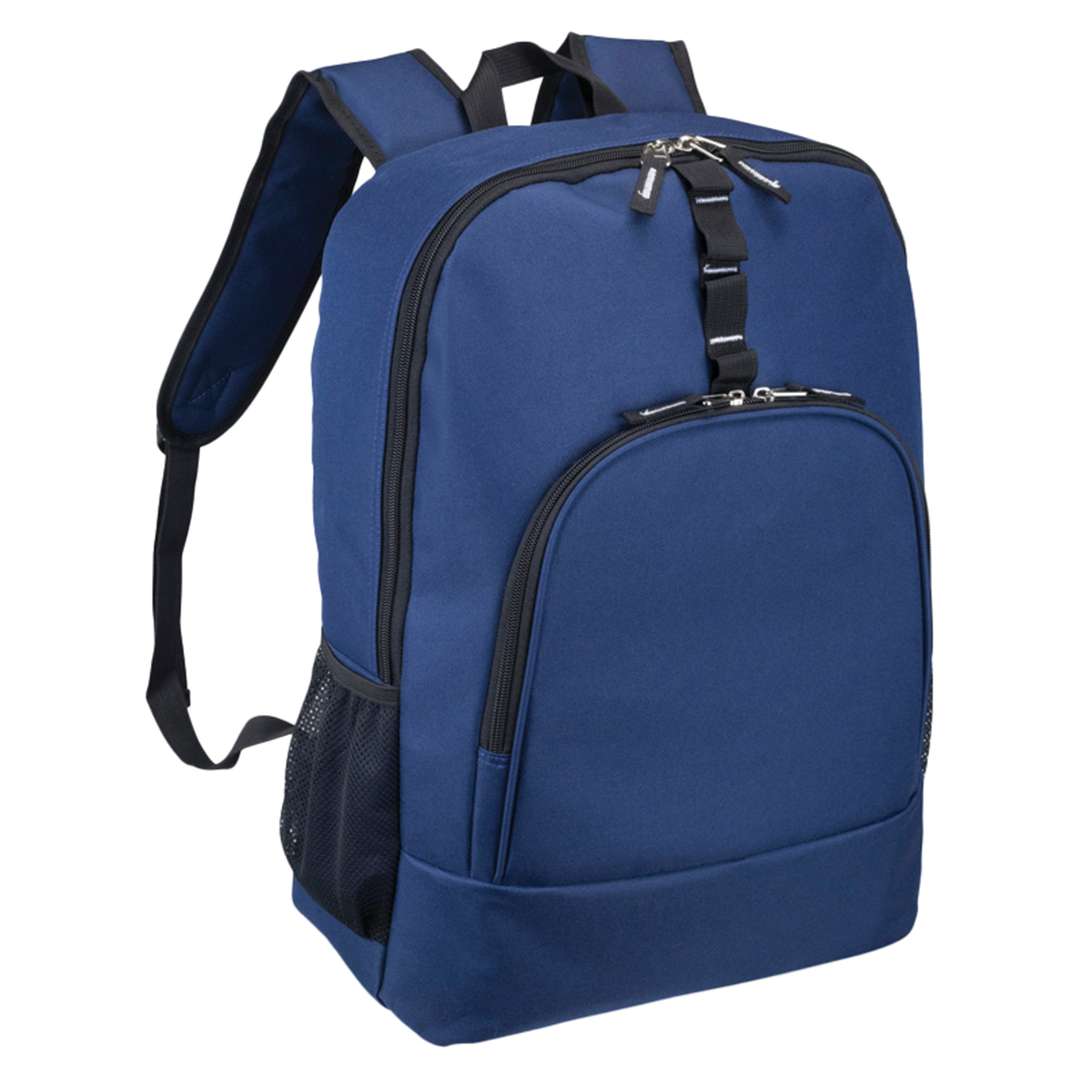 2365214 18 Classic Computer Backpacks - Navy, Padded Back Panel case of 24