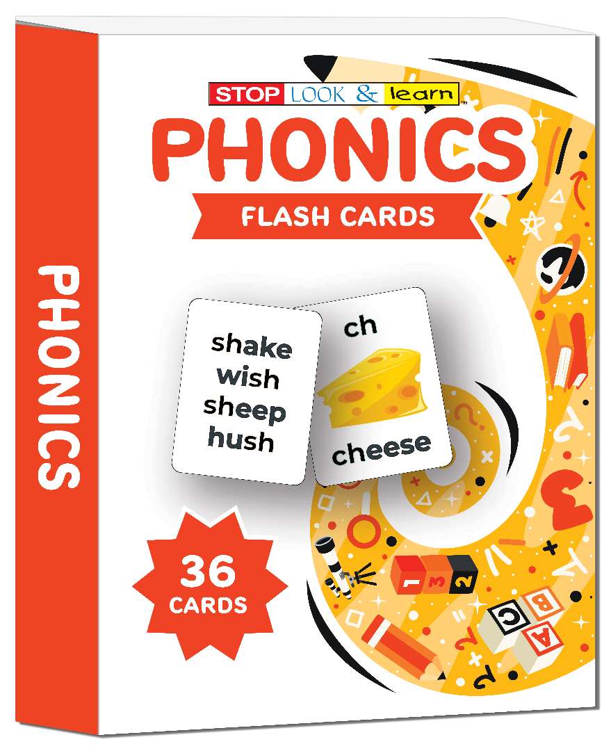 2380078 Flash Card Sets, Phonics case of 100