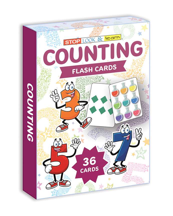 2380082 Flash Card Sets, Counting case of 100