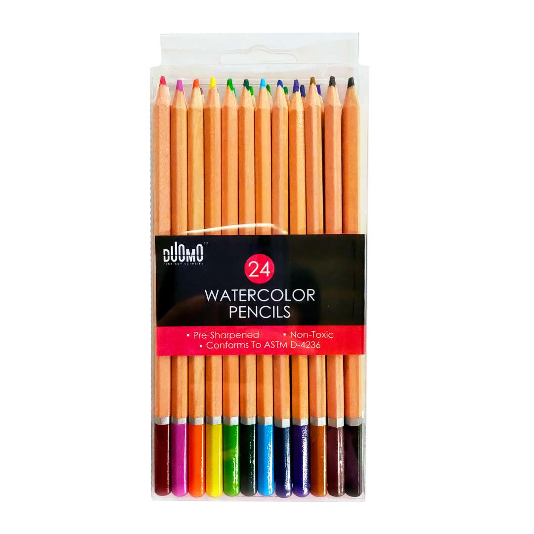 2374803 Watercolor Pencils - 24 Pre-sharpened Colors case of 72