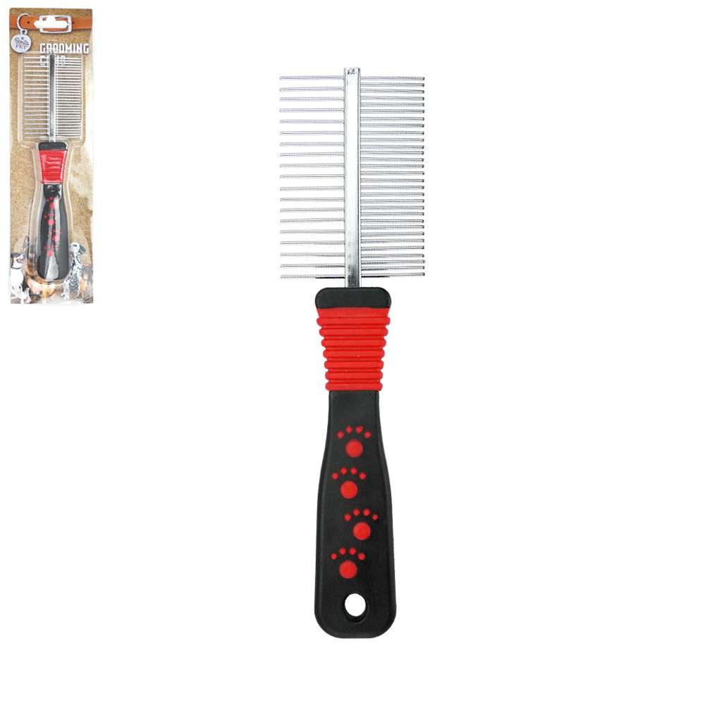 2379402 Double-Sided Pet Grooming Comb case of 48