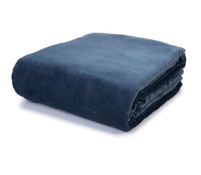 2379671 Golden Gem Blankets, Blue, Queen case of 5
