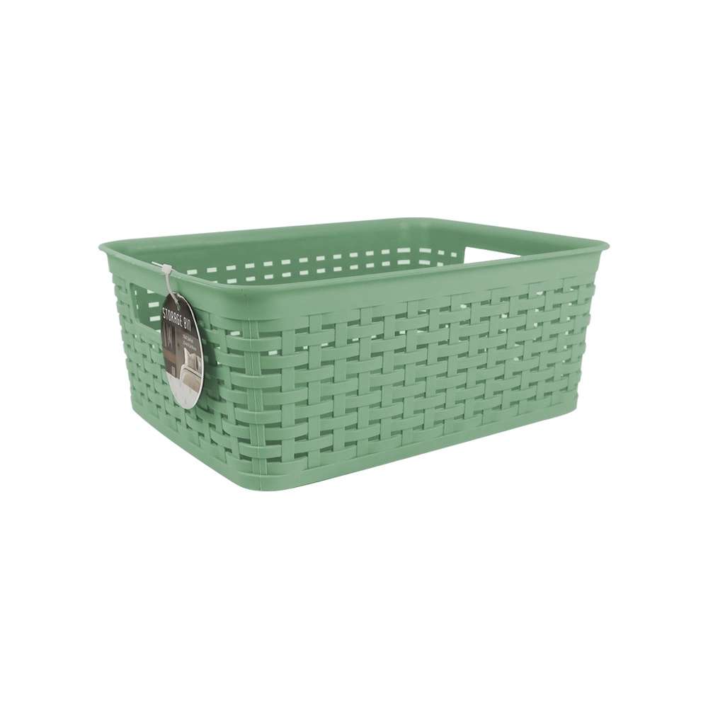 2385730 Small Plastic Storage Baskets - Mint case of 24
