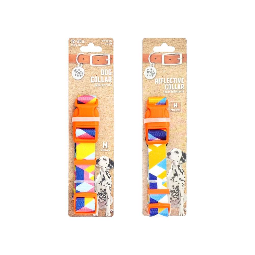 2384740 Printed Dog Collars - Medium case of 96