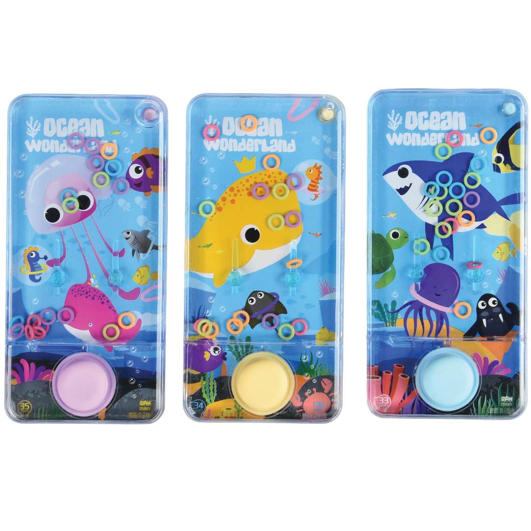 2385006 Ocean Wonderland Water Game - 3 Assorted - Case of 24