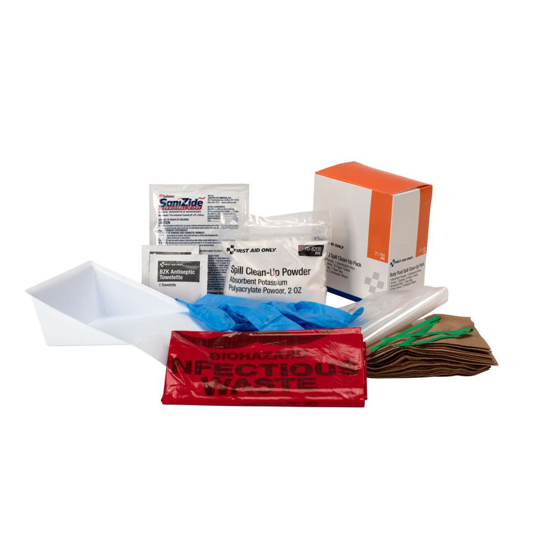2383052 Spill Clean-Up Pack - 21 Piece case of 48