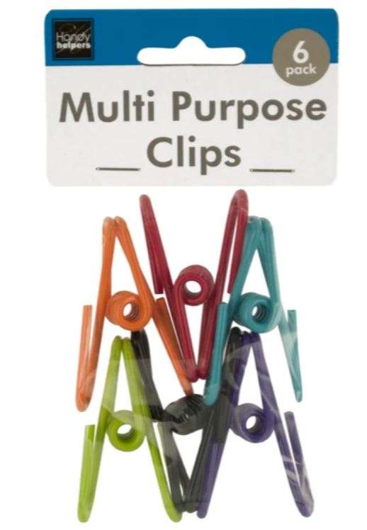 2382406 Plastic Coated Multi-Purpose Clips case of 144