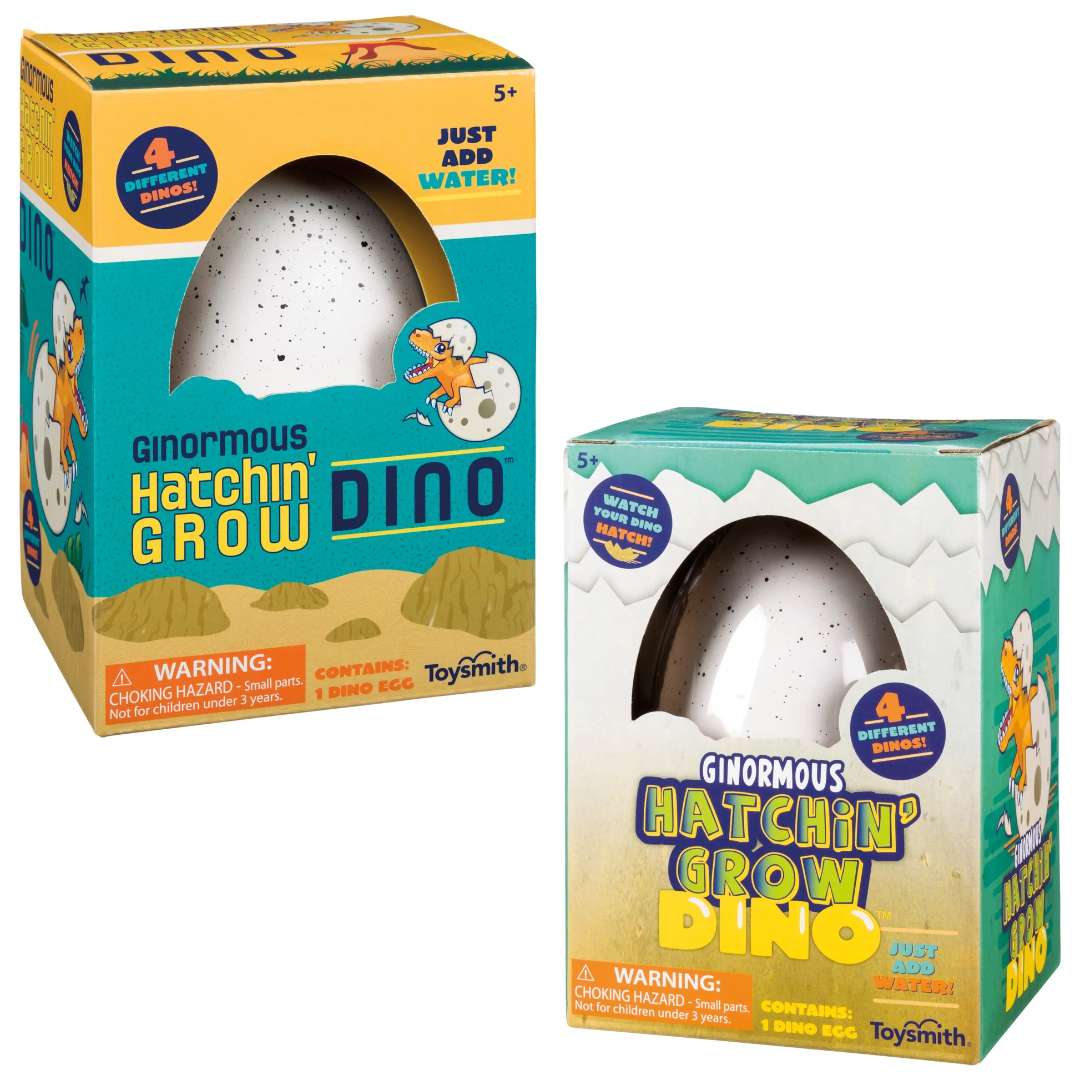2377618 Ginormous Hatchin' Grow Dinos - Assorted case of 8