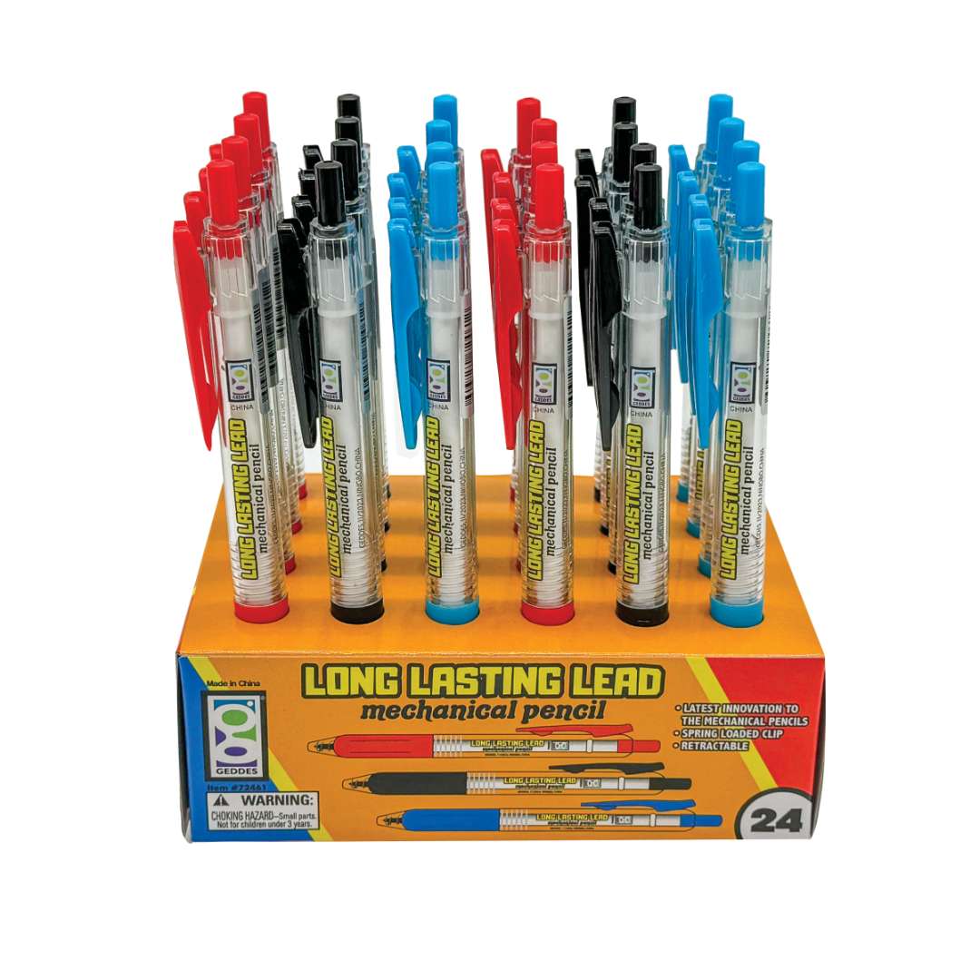 2377900 Long Lasting Lead Mechanical Pencil, Assorted, 24/Display case of 288