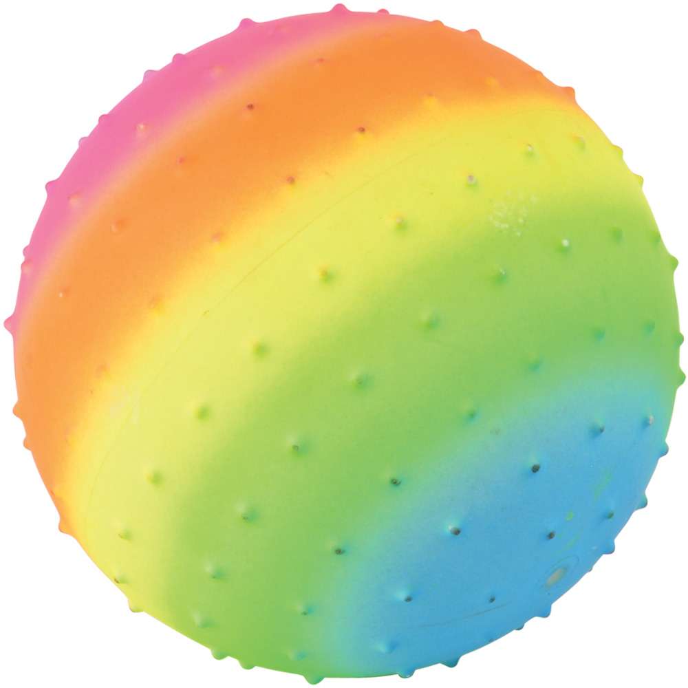 2303114 Rainbow Knobby Balls - 7 in. - Case of 48