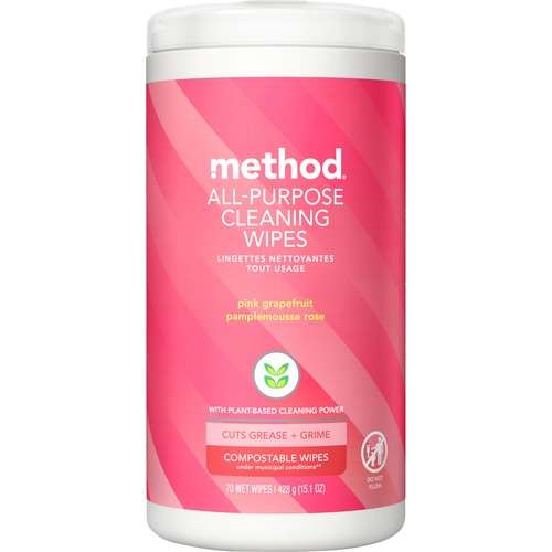 2382830 Method All-Purpose Cleaning Wipes - 6 Pack case of 6