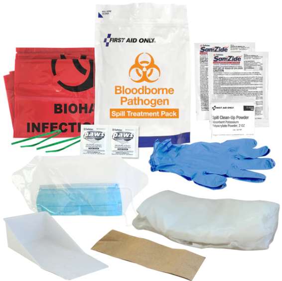 2383038 Bloodborne Pathogen Spill Treatment Pack case of 18
