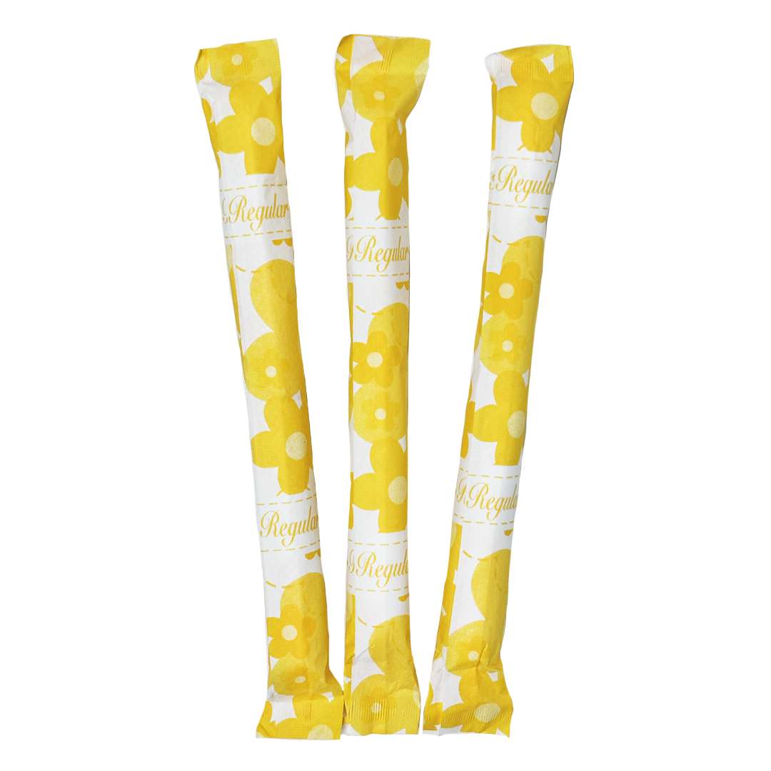 2374625 Tampons with Cardboard Applicator - Regular Absorbency, 6-9 Grams case of 500