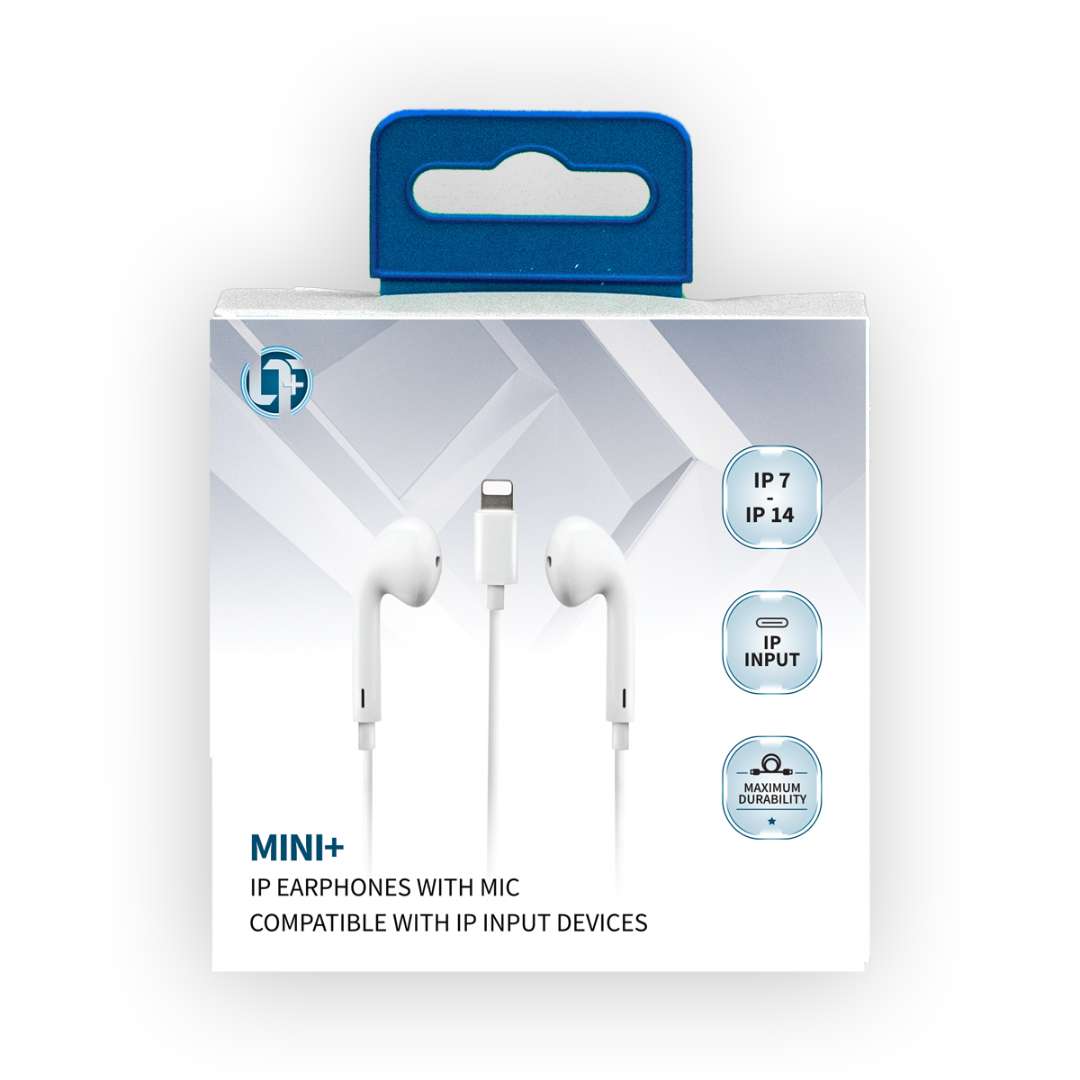 2386383 IP Earbuds - White - Case of 200