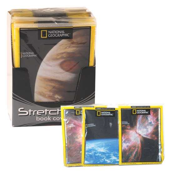 2386760 Standard Book Covers - Assorted Space Designs case of 24