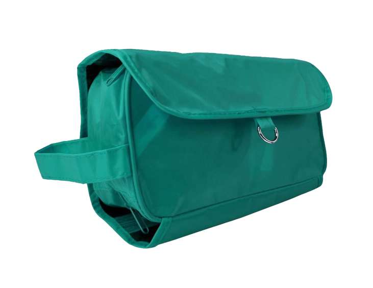 2379454 Compact Hanging Toiletry Bags, Teal case of 50